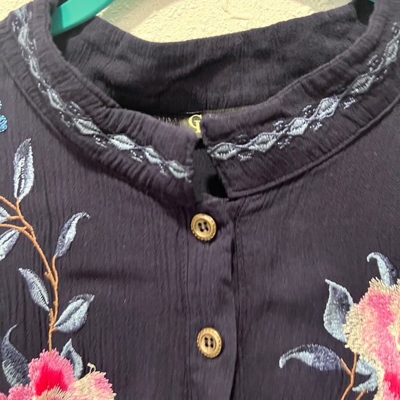 CINDY STACEY couture Embellished‎ Long Sleeve Dress with Mandarin Collar XXL - Picture 5 of 10